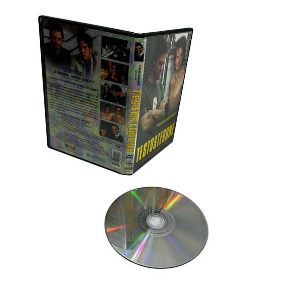 Testosterone Movie DVD LGBT 2005 A Movie for Connoisseurs‎ of Male Candy - Picture 2 of 4